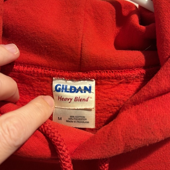 Lifeguard Graphic Sweatshirt Hoodie in Red - Picture 3 of 5